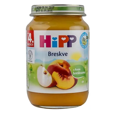 HiPP Kašica Breskva 190 g