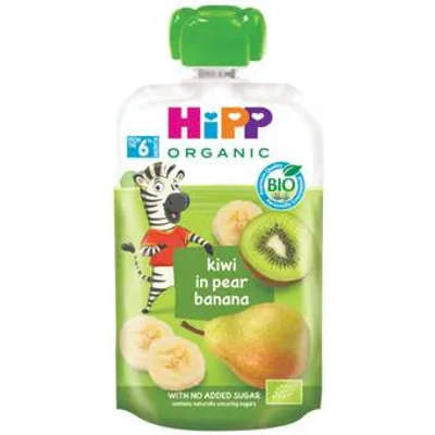 HiPP Kašica Voćni Užitak Kivi Sa Kruškom I Bananom 90 g