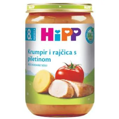 HiPP Kasica Piletina Sa Paradajzom I Krompirom 220 g
