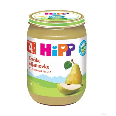 HiPP Kasica Kruska Viljamovka 190 g