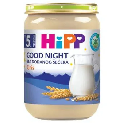 HiPP Kasica L.Noc Psenicni Griz 190 g