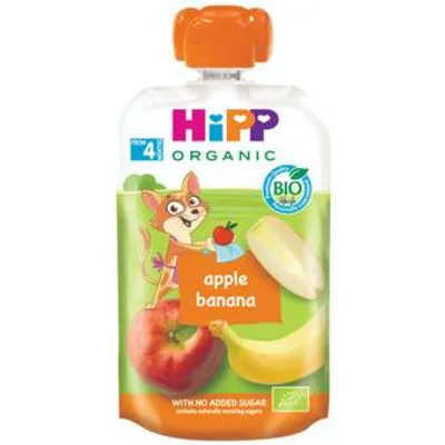 HiPP Pire Jabuka Banana 4 100 g