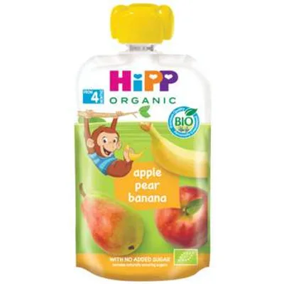 HiPP Pauc Kasica Jabuka, Kruska I Banana 100 g
