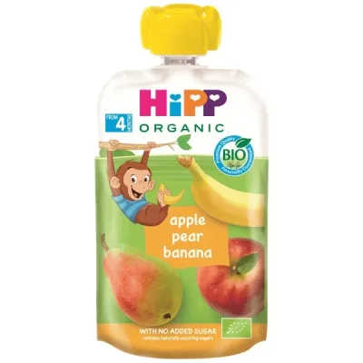 HiPP Bio Vz Jab.Krus.Banan 100 g